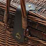 4 Person Picnic Basket Set Outdoor Baskets-1910113179455852547