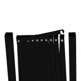 Garden Security Fence Gate Expandable Black-1910113189136306179
