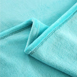 DreamZ 320GSM 220x160cm Ultra Soft Mink Teal Single-1910113218358022147