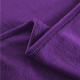 DreamZ 320GSM 220x160cm Ultra Soft Mink Aubergine Single-1919892914209689603
