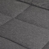 Levede Folding Camping Bed Camp Cots Dark Grey-1937319799742926851