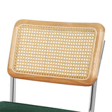 Levede 2xRattan Chair Dining Chairs Green-1910113300486688771