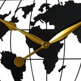 Yezi 75cm Large Wall Clock Roman Numeral Home Black-1937319811000438787