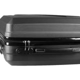Slimbridge 2pcs 20"Travel Luggage Set Dark Grey-1910112832037457923