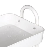 Levede 3 Tiers Kitchen Storage Trolley White-1917016722657906691