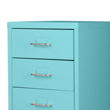 Levede 6 Drawer Office Cabinet Drawers Turquoise-1922897593680138243