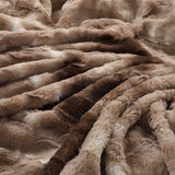 Dreamz Luxury Tie-dyed Blanket Brown 127cm x 152cm-1937319780742729731