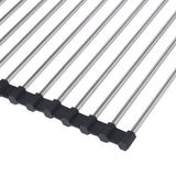 TOQUE Stainless Steel Dish Drying Rack-1910112822088568835