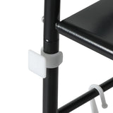 Dutxa 3 Tier Over Toilet Storage Shelf Black-1910113127488425987