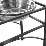 PaWz Dual Elevated Raised Pet Dog Feeder Medium-1910113146962579459