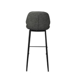 Levede 2x Bar Stool Barstools Counter Grey-1910113299538776067