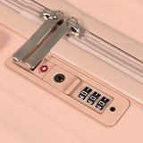 Slimbridge 20" Luggage Trolley Travel Hard Pink-1937319797872267267