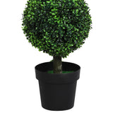 Lambu Artificial Triple Ball Boxwood Trees-1937319807183622147