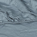 Dreamz 3pcs Sinigle Size 100% Bamboo Bed Sheet Set in Grey Colour Single-1910113202792960003