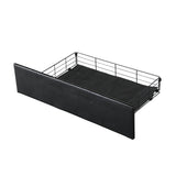 Levede Queen Bed Frame PU 4 Drawer USB Charge-1910113213018673155