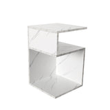 Levede 1xBedside Tables Drawers Side White-1910112902011031555