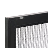 Levede Storage Cabinet Steel Kitchen Black-1917016726734770179