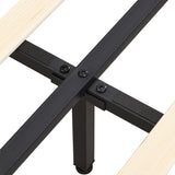 Levede  Floating Bed Frame Double with Headboard LED Lights Mattress Base-1937319784794427395