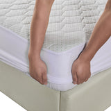 Dreamz Mattress Protector Topper Bamboo Single-1910112876815847427