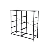 Levede Storage Cabinet Tower Chest Dark Grey-1917016725627473923