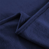 DreamZ 320GSM 220x240cm Ultra Soft Mink Navy Queen-1919892913869950979