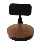 Levede 4x Bar Stool Kitchen Wooden Metal-1910113233889529859