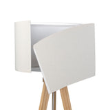 EMITTO Tripod Floor Lamp with Shelf-1910112866753712131