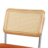 Levede 2xRattan Chair Dining Chairs Orange-1937319839869833219