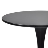 Levede 2x Round Bar Table Pub Tables Black-1910113299010293763