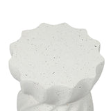 Levede Side Table End Terrazzo Hourglass-1910113292962107395