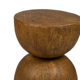 Levede Side Table Terrazzo Coffee Tables Oak-1910113292760780803