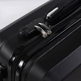 Slimbridge 2pcs 20"Travel Luggage Set Black-1910112831886462979