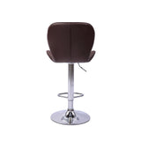 Levede 2x Bar Stool Swivel Gas Lift Brown-1919892920559865859