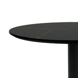 Levede Bar Table Swivel Gas Lift Counter Black-1910113294966984707