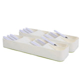 2x Cutlery Organiser Drying Tray Kitchen-1910112823896313859