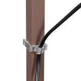 EMITTO LED Floor Lamp with Storage Shelf Brown-1910112865071796227