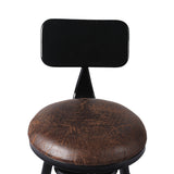 Levede 4pcs Bar Stool Kitchen Wooden-1910113235059740675