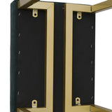 Levede 2x Bar Stools Velvet Backless-1919892921994317828