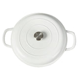 TOQUE 3.5L Enamel Dutch Oven Pan in White Colour-1910112821203570692