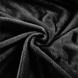 DreamZ 320GSM 220x160cm Ultra Soft Mink Black Single-1919892914394238980