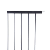 Levede Baby Safety Gate Adjustable Pet Black 45cm Extension-1910113188146450436