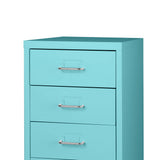 Levede 5 Drawer Office Cabinet Drawers Turquoise-1917016720950824964