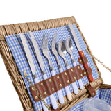 4 Person Picnic Basket Baskets Set Outdoor-1910113179174834180