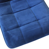 Levede 4x Dining Chairs Kitchen Velvet Blue-1910113287345934340