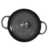 TOQUE 4L Enamel Dutch Oven Pot in Black Colour-1910113168315781124