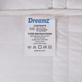 Dreamz Weighted Blanket Summer Cotton White Single-1910113226276868100