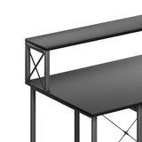 Levede Office Gaming Computer Desk Black-1937319785868169220