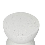 Levede Side Table Terrazzo Coffee Tables Beige-1910113292588814340