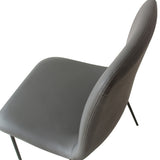 Levede Stackable Dining Chairs Kitchen Grey-1910113294778241028