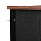 Levede Storage Cabinet Tower Chest Brown Fold-1917016729171660804